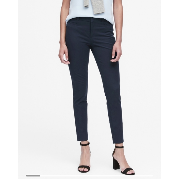 Banana Republic Pants - NWT Banana Republic Navy Sloan Crop Pants